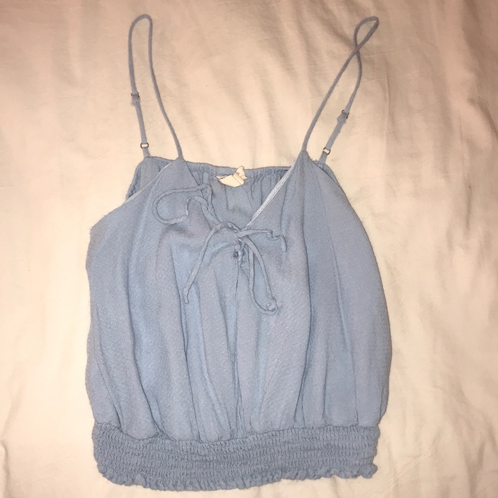 Blue tank top from tillys!